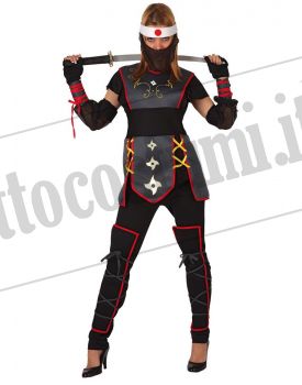 Costume da guerriera NINJA