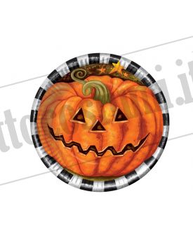 Piatti carta decorazione ZUCCA 22 cm