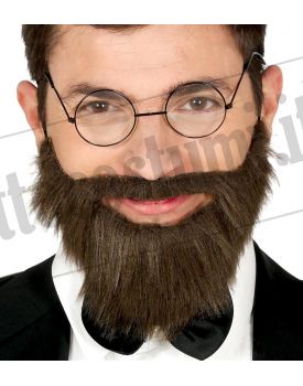 Barba con baffi ispidi