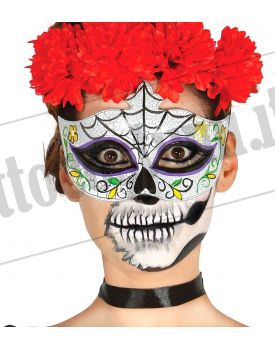 Domino DIA DE LOS MUERTOS viola