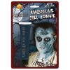 Trucco pelle zombie celeste