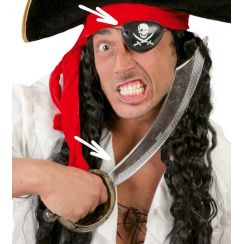 Set sciabola e benda pirata