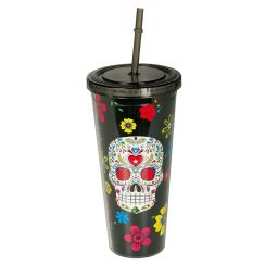 Bicchiere DIA DE LOS MUERTOS 20 cm