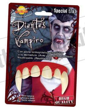 Denti bianchi termoplastici da VAMPIRO