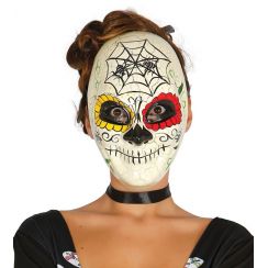 Maschera DIA DE LOS MUERTOS ragnatela