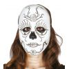 Maschera SANTA MUERTE bianco e nero