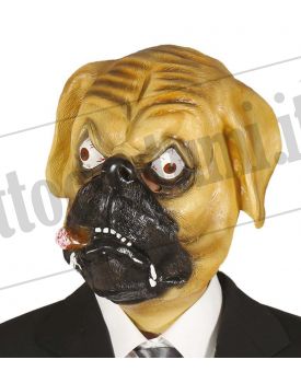 Maschera BULLDOG con SIGARO