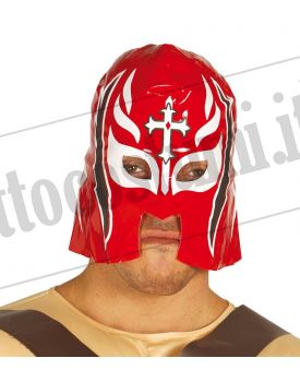 Maschera WRESTLING ROSSA