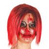 Maschera trasparente donna con sangue