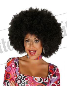 Parrucca AFRO NERA EXTRA