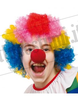 parrucca clown bambino