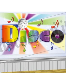 Decorazione POSTER DISCO 75 X 150 cm