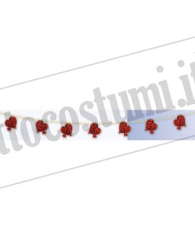 Striscione decorativo CUORE 277 cm