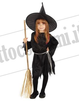 Costume STREGHINA nera