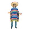 Costume PONCHO MEXICANO adulto