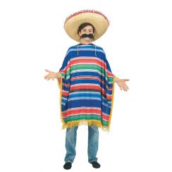 Costume PONCHO MEXICANO adulto