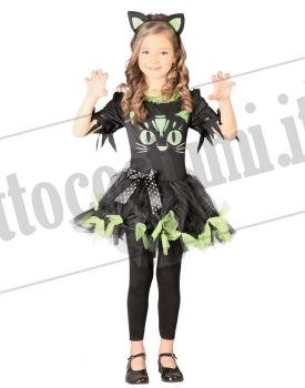 Costume BLACK KITTY bambina