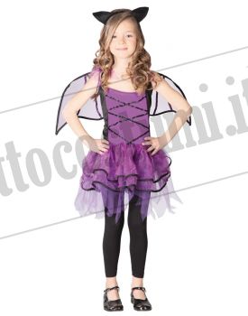 Costume da bambina PIPISTRELLO