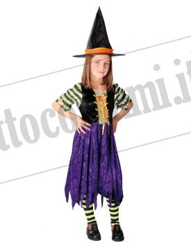 Costume da STREGA COLORATA