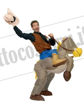 Costume COW BOY A CAVALLO