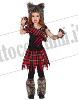 Costume SCOTISH WOLF bambina