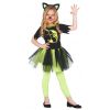 Costume GREEN KITTY bambina