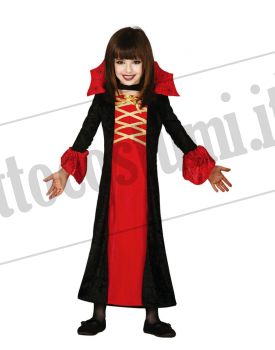 Costume VAMPIRESSA ROSSA 