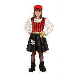 Costume PIRATESSA COMBATTIVA bambina