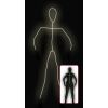 Costume WOMAN BLACK LIGHT