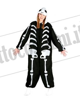 Costume tuta SCHELETRO