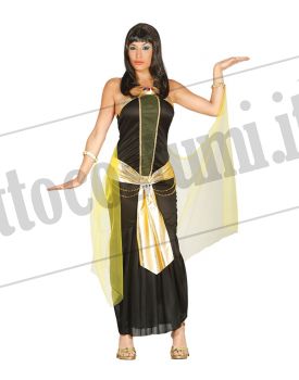 Costume di carnevale Cleopatra regina del Faraone Nefertari