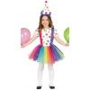 Costume CANDY CLOWN bambina