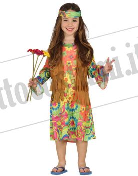 Costume HIPPIE GIRL dei fiori