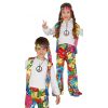 Costume HIPPIE PARTY unisex bambino