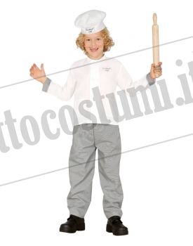 Costume CUOCO unisex bambino