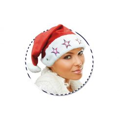 Cappello BABBO NATALE con stelle