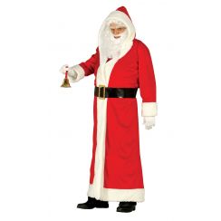 Costume BABBO NATALE cappotto lungo lusso