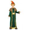 Costume RE MAGIO verde bambino