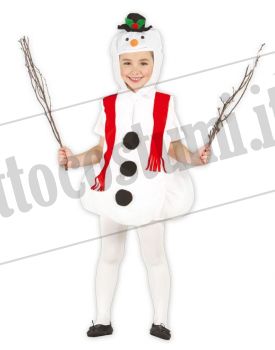 Costume PUPAZZO DI NEVE bambino