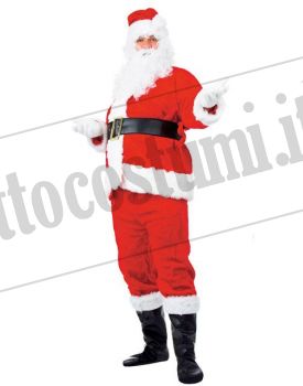 Costume BABBO NATALE EXTRA LUSSO