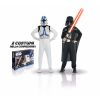 Costume DARK VADOR e CLONE TROOPER 2 pezzi