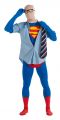 Costume SUPERMAN tuta 2nd Skin adulto