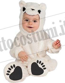 Costume da piccolo ORSO POLARE