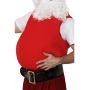 Gilet imbottito pancia BABBO NATALE ROSSO