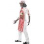 Costume MACELLAIO ZOMBIE RETRO'