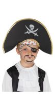 Cappello da capitano Pirata bambino