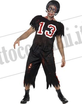 Costume da GIOCATORE FOOTBALL ZOMBIE