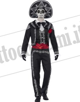 Costume DAY OF THE DEAD SENOR BONES