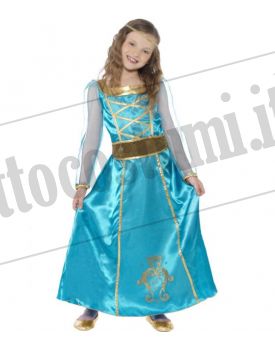 Costume Medieval Maid bambina