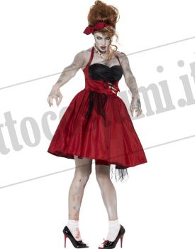 Costume ROCKABILLY ZOMBIE ANNI 50